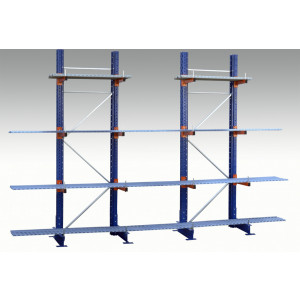 Cantilever de stockage - Dimensions colonnes (mm) : 2000 - 2500 - 3000