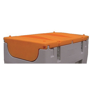 Capot polyéthylène pour station gasoil 430L et 600L - Poids : 13 kg - Couleur : orange