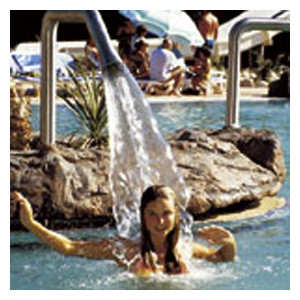 Cascade douche piscine cloche - Hauteur - 1050 mm - 900 mm - 1500 mm