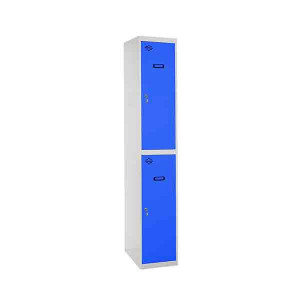 https://www.techni-contact.site/ressources/images/produits/merchandising/casier-metallique-sans-vis-2-portes-11142319-1.jpg - Dimensions : 1800 x 300 x 500 mm – 5 Couleurs