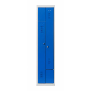 https://www.techni-contact.site/ressources/images/produits/merchandising/casier-vestiaire-2-a-6-cases-69813767-1.jpg - Nombre de cases : 2 à 6 cases – Hauteur : 1800 mm - En tôle d’acier