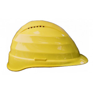 Casque de chantier avec Calotte déformable - Réglage par glissière ou crémaillère