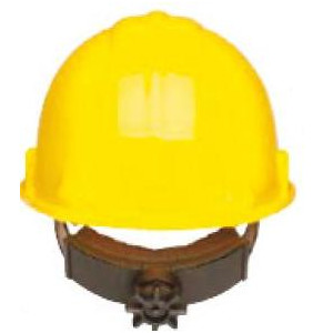 Casque de chantier jaune - Casque normalisé EN397 et ANSIZ89