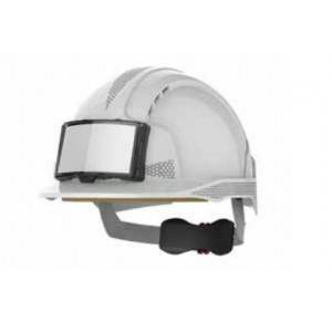 Casque Porte Badge Ventilé - Norme EN 397 - Serrage à crémaillère – 3 couleurs disponibles