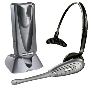 Casque téléphonique sans fil Plantronics C65 GAP - Casque sans fil- portée 100m pour téléphone sans fil DECT GAP