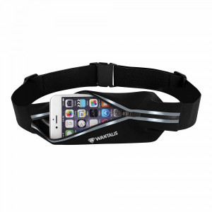 Ceinture de course noire - Extensible