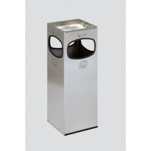 https://www.techni-contact.site/ressources/images/produits/merchandising/cendrier-corbeille-4-ouvertures-en-inox-13542731-1.jpg - Inox - Capacité : 28,4 L - Dimensions (H x P x L) 660 x 250 x 250 mm
