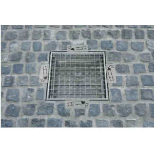 https://www.techni-contact.site/ressources/images/produits/merchandising/cendrier-de-sol-37494444-1.jpg - Dimensions : 400 x 400 x 150 mm - En tôle d'acier galvanisée