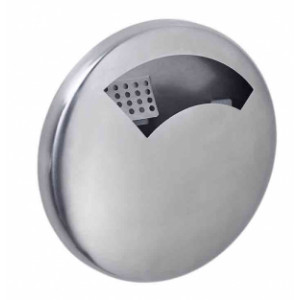 https://www.techni-contact.site/ressources/images/produits/merchandising/cendrier-mural-0-5l-inox-brillant-disco-23221765-1.jpg - Capacité : 0.5 L- Dim. (Diam x l) : 185 x 42mm- Inox brossé AISI 304 (18/10