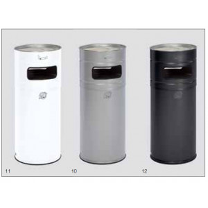 Cendrier poubelle extérieur - Capacité : 104 L - Dimensions : H.990 x Ø 435mm Poids : 17 kg