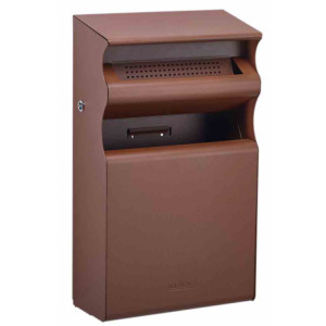 https://www.techni-contact.site/ressources/images/produits/merchandising/cendrier-poubelle-mural-2l-15l-kopa-44192721-1.jpg - Capacité : 2L/15L – Acier poudré – Effet Corten