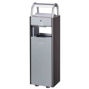 https://www.techni-contact.site/ressources/images/produits/merchandising/cendrier-poubelle-sur-pied-en-acier-kopa-11755736-1.jpg - Capacité : 6L/30L ou 12L/60L – Acier+ Profilés aluminium – Gris / Gris