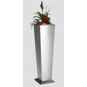 Cendrier vase - Dimensions : H.1100 x 310 x 310 mm - Poids: 13 kg