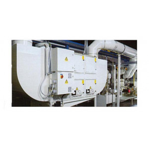 Centrale d'aspiration modulaire - Filtration mécanique-électrostatique - Puissance: de 2400 à 24000 m3/h