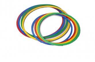 Cerceaux plats - Tube PVC - Diamètre : 500 ou 600 mm - Couleurs panachées