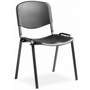 Chaise coque plastique pour bureau - Dimensions : 81 x 55 x 58 ou 81 x 55 x 54 cm
