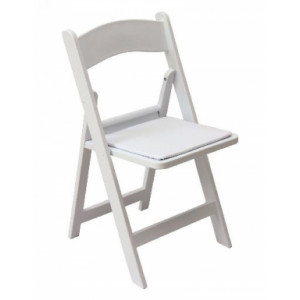 Chaise de réception en polypropylène - Hauteur d’assise : 44 cm – En polypropylène – Blanc