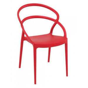 Chaise empilable en polypropylène - Dimensions ( L x P x H ) : 54 x 56 x 82 cm - Hauteur d'assise :  45 cm - Matière : Polypropylène 