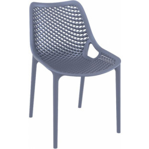 Chaise empilable en polypropylène  - Hauteur d’assise : 44 cm - en Polypropylène – 8 Coloris