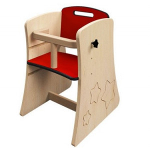 Chaise évolutive pour enfant à mobilité réduite - L:350 mm; H:545 mm; P:350 mm