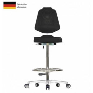 https://www.techni-contact.site/ressources/images/produits/merchandising/chaise-haute-d-atelier-reglable-23855221-1.jpg - Hauteur d'assise : 690 à 930 mm - .réf : 6800020