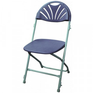 Chaise pliante empilable classée M2 - Hauteur assise : 45 cm – En polypropylène –  Finition époxy