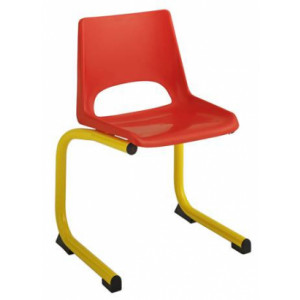 Chaise scolaire coque plastique - Tailles 1, 2, 3 et 4 - Coque plastique