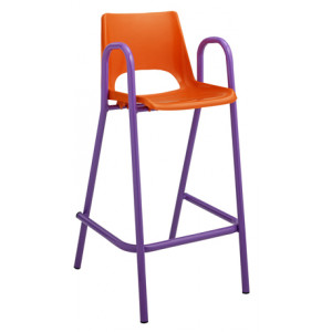 Chaise scolaire haute coque plastique - Coque plastique - Hauteur d’assise 530 mm
