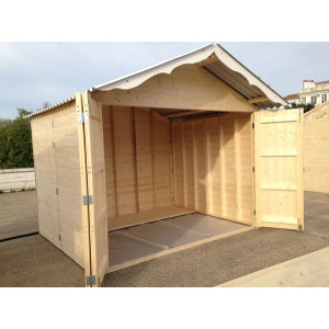 Chalet en bois d’exposition - Disponible : à assembler ou pliants