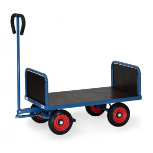 https://www.techni-contact.site/ressources/images/produits/merchandising/char-a-bras-a-2-ridelles-roues-bandage-caoutchouc-11775483-1.jpg - Charge : 500 kg - 2 dimensions disponibles - Roues à bandage caoutchouc