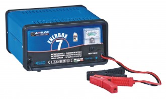 Chargeur batterie voiture 12v - Pour batteries jusqu'à 15/80 Ah.