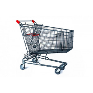 https://www.techni-contact.site/ressources/images/produits/merchandising/chariot-210-litres-acier-16293243-1.jpg - Poignée ronde tube Protecteur de poignée 4 roues standard pivotantes Siège bébé