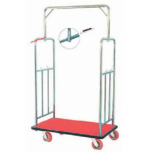 https://www.techni-contact.site/ressources/images/produits/merchandising/chariot-a-bagages-hotellerie-charge-200-kg-l1000-mm-x-p500-mm-x-h1720-mm-13646842-1.jpg - Capacité charge : 200 kg - Dimensions (L x P x H) : 1000 x 500 x 1720 mm - Acier inoxydable AISI 201 – Chromé ou Doré