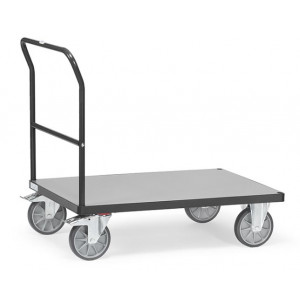https://www.techni-contact.site/ressources/images/produits/merchandising/chariot-a-dossier-de-poussee-93143282-1.jpg - Charge : 500 ou 600 Kg - 4 dimensions disponibles - Roues à bandage TPE