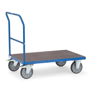 https://www.techni-contact.site/ressources/images/produits/merchandising/chariot-a-dossier-de-poussee-avec-plateau-hydrofuge-11731437-1.jpg - Charge : 500 ou 600 kg - 4 dimensions disponibles - Roues : Ø 160 ou 200 x 40 mm