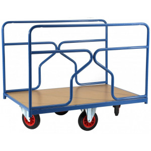 Chariot à ridelles pour charge longues - Charge utile : 500 Kg