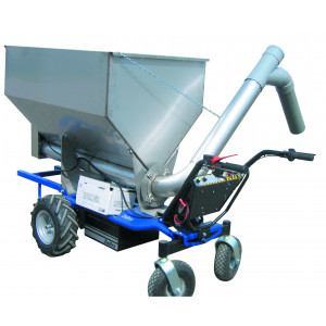 Chariot avec cuve distribuant sur le côté - Cuve inox 500 L