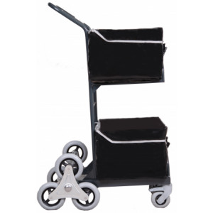 Chariot courrier pour escaliers 2 x 35 Kg - Charge utile : 2 x 35 Kg