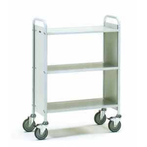 Chariot de bureau 3 plateaux - Charge : 150 Kg