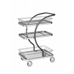 https://www.techni-contact.site/ressources/images/produits/merchandising/chariot-de-service-44447725-1.jpg - 1 tablette grillagée et 2 paniers