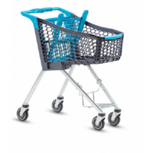 https://www.techni-contact.site/ressources/images/produits/merchandising/chariot-de-supermarche-en-plastique-53785334-1.jpg - Plastique - Roues Ø : 125 mm  - Volume du panier : 75 L 