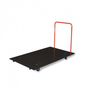 Chariot de transport pour tapis - Dimensions (L x l) : 210 x 122 cm