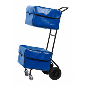 Chariot distribution courrier extérieur - 4 roues / 6 roues - Charge maxi : 150 kg