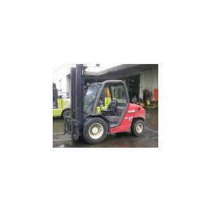 Chariot élévateur diesel Manitou levée 3.7 métres - Hauteur de levage (m) : 3.7