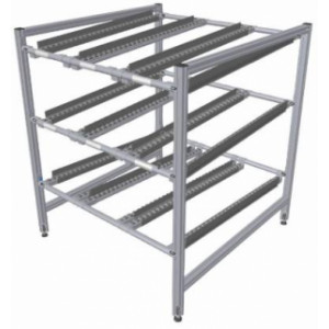 https://www.techni-contact.site/ressources/images/produits/merchandising/chariot-flowrack-profile-aluminium-2-niveaux-dimensions-1200-1000-1100-mm-77223125-1.jpg - 2 niveaux - Dimensions : 1200 × 1000 × 1100 mm
