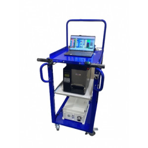 https://www.techni-contact.site/ressources/images/produits/merchandising/chariot-informatique-mobile-avec-une-assistance-electrique-77115164-1.jpg - Extérieures L 560 x P 625 x H 1440 (plateau) H 1430 (arceau)