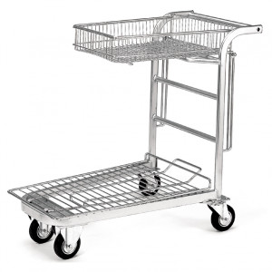 Chariot libre service jardinerie - Dimensions (HxLxl) mm : 950 x 1080 x 580