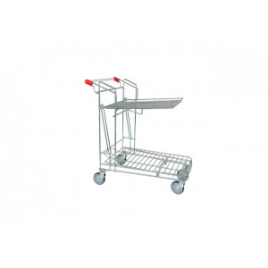 https://www.techni-contact.site/ressources/images/produits/merchandising/chariot-mise-en-rayon-44324714-1.jpg - 4 roues standard pivotantes Diam 125 mm Protecteur de poignée Poignée neutre