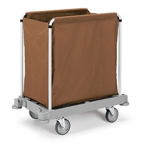 Chariot nettoyage professionnel 200 Litres - Dimensions chariot (L x l x H) en cm:  88 x 49 x 88