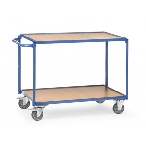 Chariot porte outils 2 plateaux 300 Kg - Charge :  300 kg